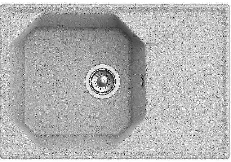 Кухонная мойка GranFest Unique GF-U-740L Серая