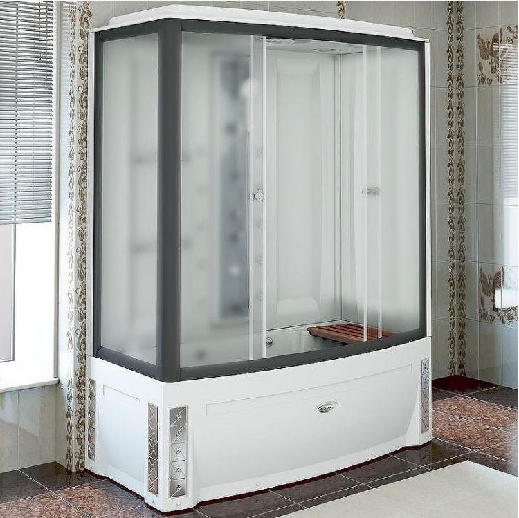 Душевой бокс Radomir Элис 168x85 R 1-04-6-2-0-0941 без гидромассажа