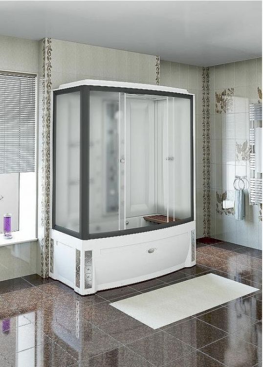 Душевой бокс Radomir Элис 168x85 R 1-04-6-2-0-0941 без гидромассажа