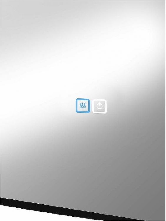 Зеркало Континент Torry 600x700 ЗЛП2280 с подсветкой с сенсорным выключателем с подогревом