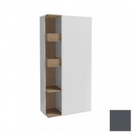 Шкаф-пенал Jacob Delafon Terrace 75 см EB1741G-S17 правый, серый антрацит сатин