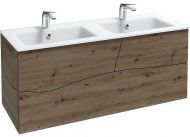 Тумба под раковину Jacob Delafon Sherwood 120 EB1834RU-P13 подвесная Состаренный дуб