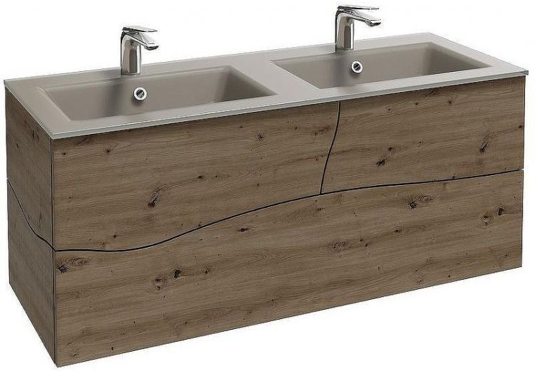 Тумба под раковину Jacob Delafon Sherwood 120 EB1834RU-P13 подвесная Состаренный дуб