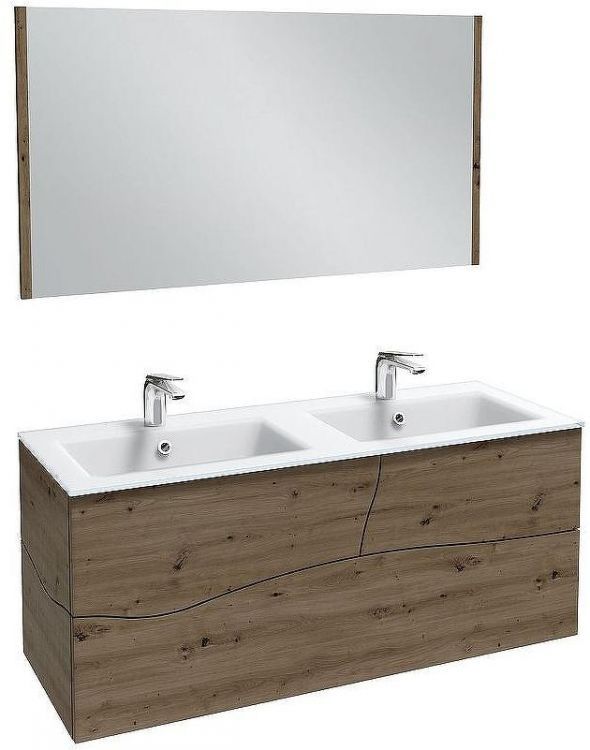 Тумба под раковину Jacob Delafon Sherwood 120 EB1834RU-P13 подвесная Состаренный дуб