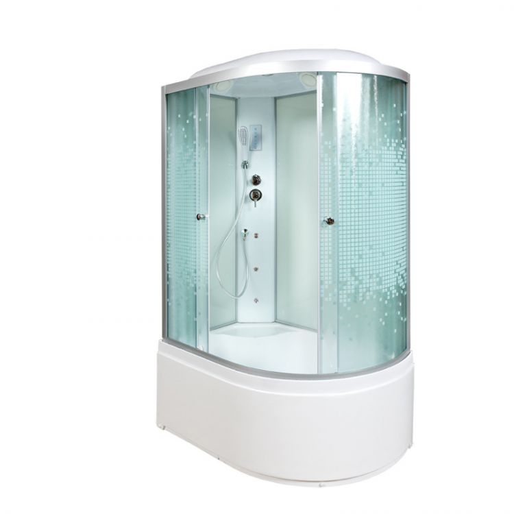 Душевая кабина Deto L 920 L с гидромассажем и электрикой 120x80x215