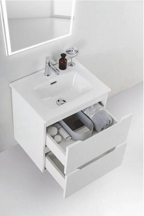 Тумба под раковину BelBagno ETNA 39-500/390-2C-SO-BL-P подвесная Bianco Lucido
