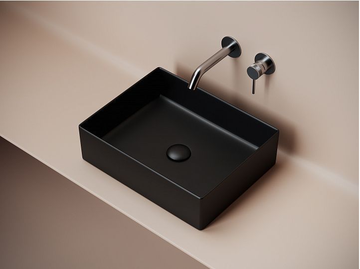 Накладная раковина CERAMICANOVA Element 361x471x130 мм CN6069MB