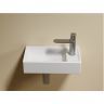 Умывальник CERAMICANOVA Element подвесной прямоугольный (чаша слева, отверстие под смеситель справа) CN6051LMW