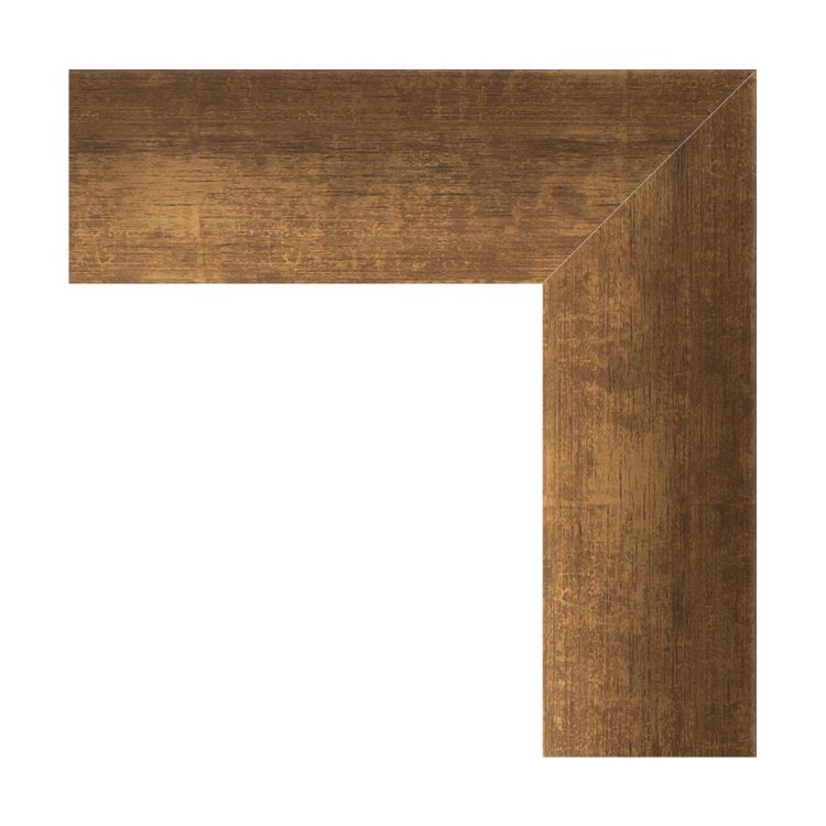 Зеркало EVOFORM  EXCLUSIVE BY 1188 62x152 состаренная бронза 66 мм с фацетом в багетной раме