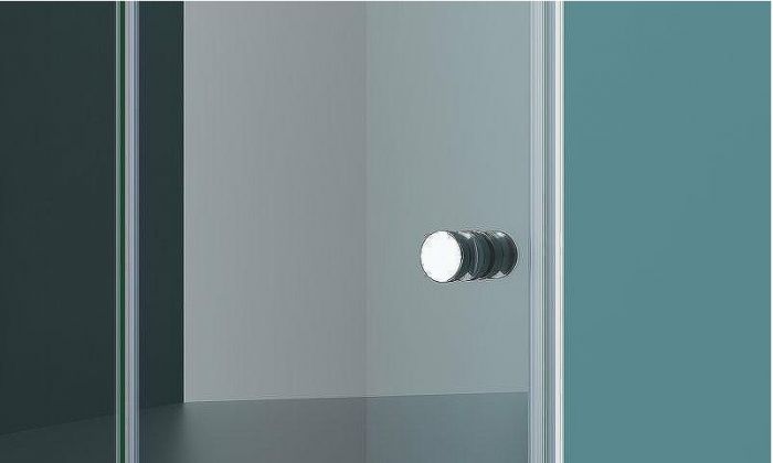 Душевая дверь BelBagno Albano 90 ALBANO-BS-12-90-C-Cr профиль Хром стекло прозрачное