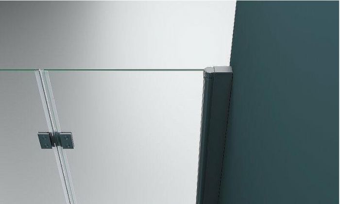 Душевая дверь BelBagno Albano 90 ALBANO-BS-12-90-C-Cr профиль Хром стекло прозрачное