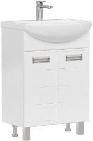 Тумба под раковину Volna Joli 60.2D tnJOLI60.2D-01 Белая