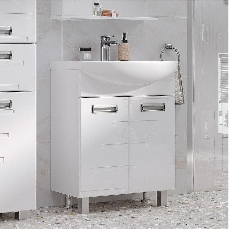 Тумба под раковину Volna Joli 60.2D tnJOLI60.2D-01 Белая