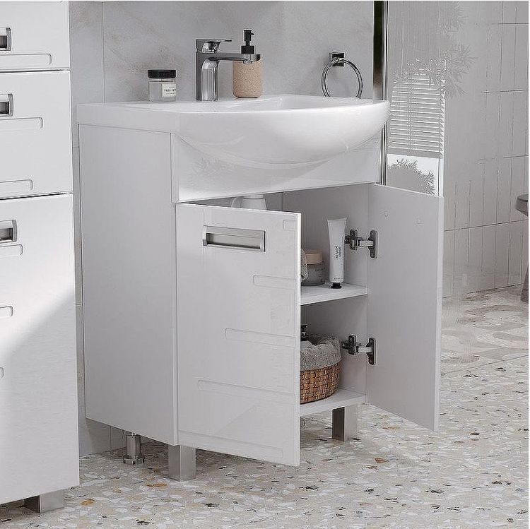 Тумба под раковину Volna Joli 60.2D tnJOLI60.2D-01 Белая