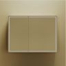 Зеркальный шкаф SANCOS Mirror 990x150х740 мм, с LED подсветкой, MI100ECH