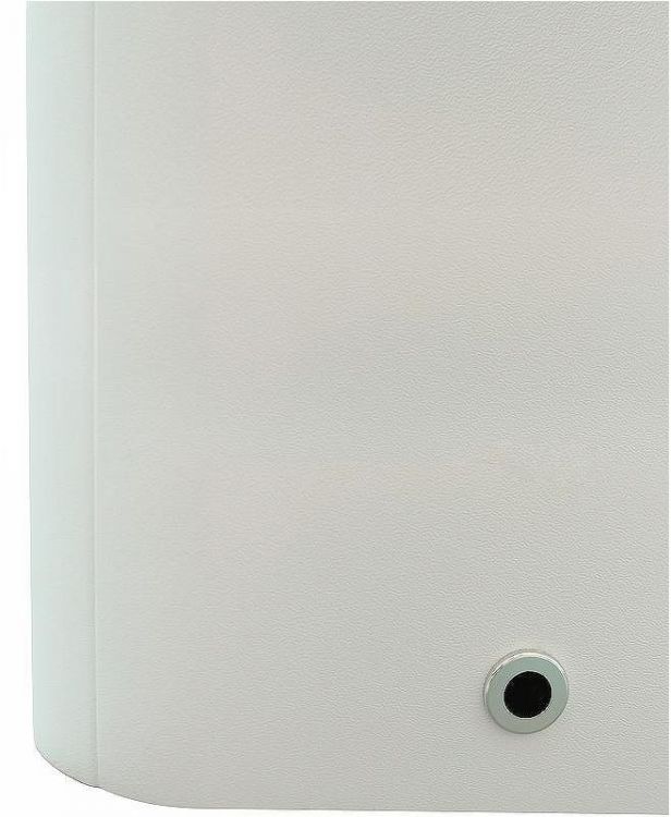 Зеркальный шкаф Reflexion Circle 600х800 R RF2108SR с подсветкой Белый матовый