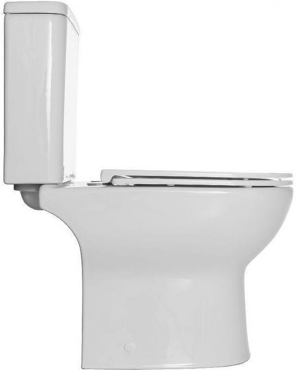 Унитаз компакт Aquanet Ray-C 326011 без бачка с сиденьем Микролифт