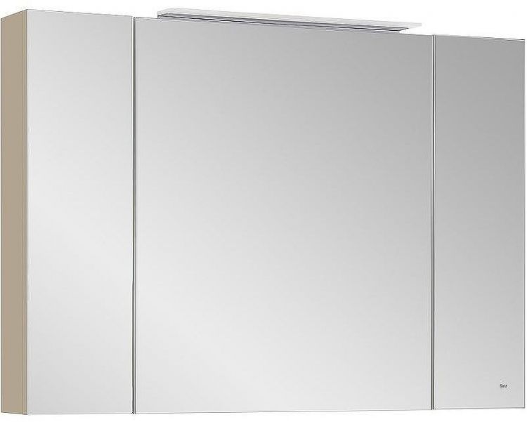 Зеркальный шкаф Roca Oleta 100 A857648515 с подсветкой Капучино