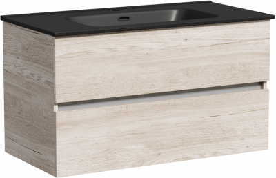 Тумба подвесная SANCOS под раковину Urban, дуб галифакс натуральный 890х450х550, UR90EG