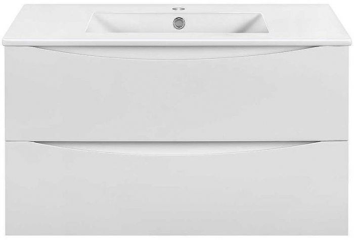 Тумба под раковину Vincea Mia Slim 90 VMC-2MC900S1GW подвесная G.White