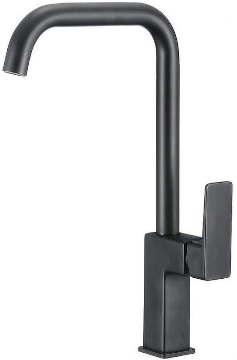 Смеситель для кухни WesnaArt Narcis NAR06-150BL-25432 Черный матовый