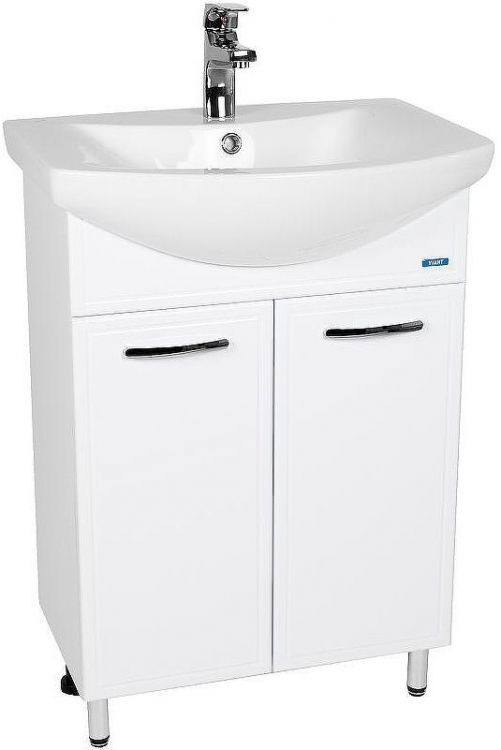 Тумба под раковину VIANT Милан 60 VMIL60BA-T2ST Белая Тумба под раковину VIANT Милан 60 VMIL60BA-T2ST Белая