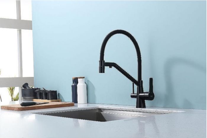 Смеситель для кухни Raglo R80.62.06 Черный матовый