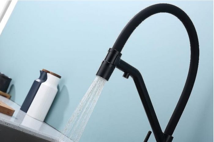 Смеситель для кухни Raglo R80.62.06 Черный матовый