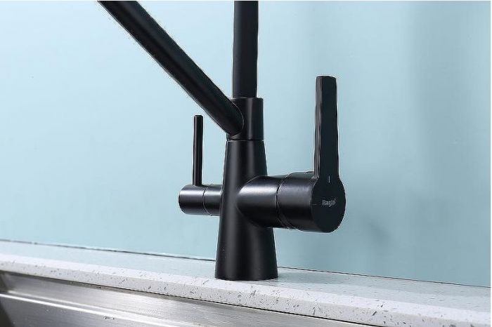 Смеситель для кухни Raglo R80.62.06 Черный матовый
