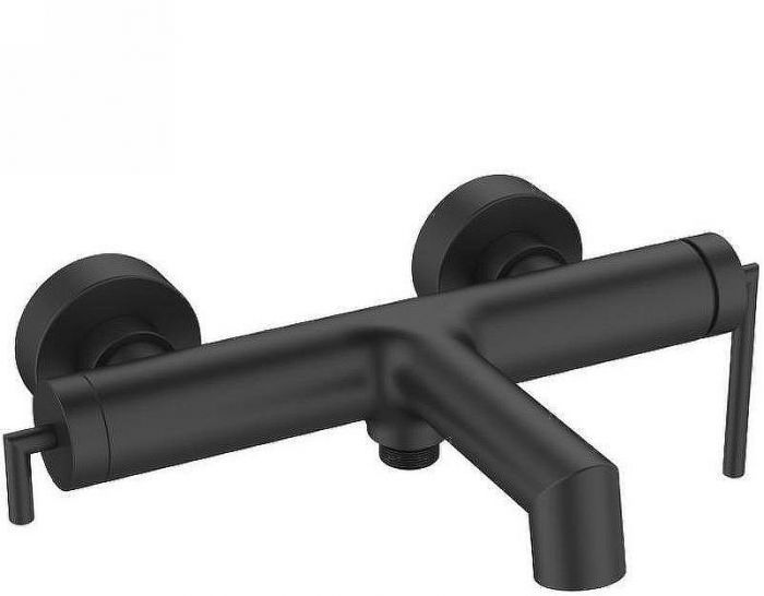 Смеситель для ванны BelBagno Acqua ACQUA-VASM-NERO Черный матовый