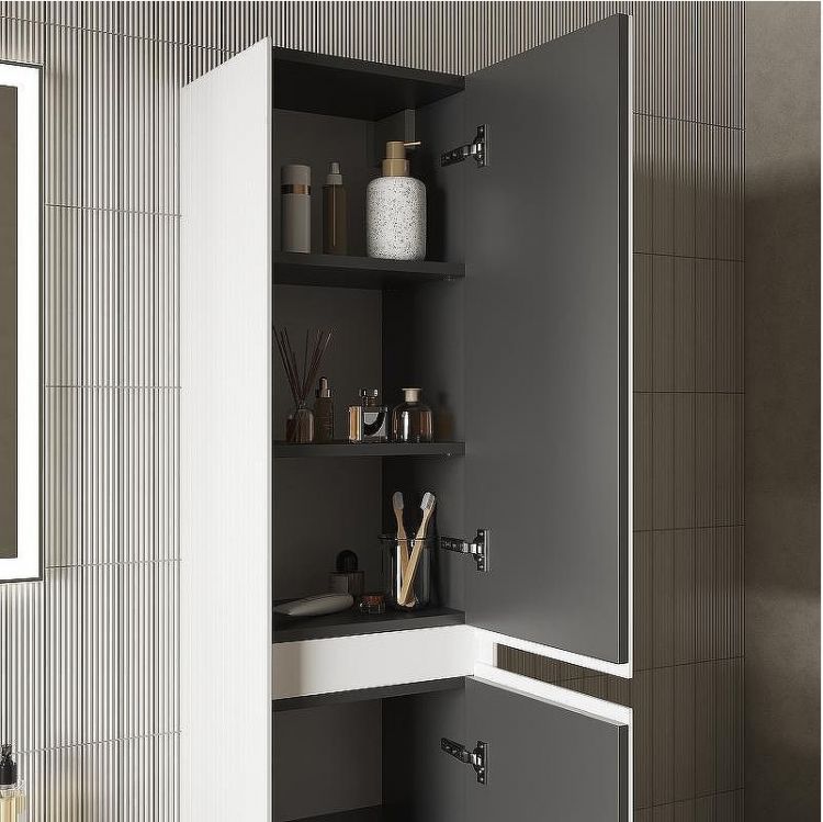 Шкаф пенал Sancos Cento 35 PCN35W подвесной Белый глянец