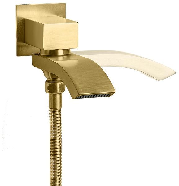 Душевая система FILARETE Waterfall FL1010MG цвет Золото матовое Душевая система FILARETE Waterfall FL1010MG цвет Золото матовое