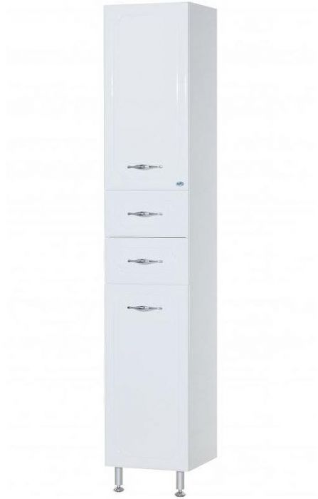 Шкаф пенал Bellezza Стелла 35 4626004120016 Белый