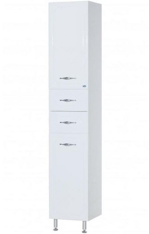 Шкаф пенал Bellezza Стелла 35 4626004120016 Белый