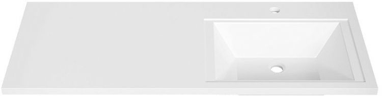 Тумба с раковиной DIWO Тольятти 120 R цвет Белый