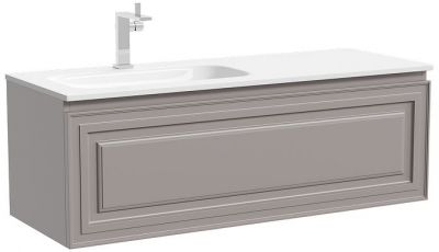 Тумба под раковину Sancos Very 120 L VR120LSM подвесная цвет Doha Soft