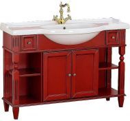 Тумба под раковину Migliore Kantri 120 26729 Бордовая