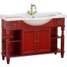 Тумба под раковину Migliore Kantri 120 26729 Бордовая