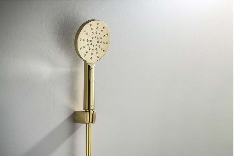 Душевой гарнитур Aquatek Оберон AQ2033BG цвет Золото шлифованное Душевой гарнитур Aquatek Оберон AQ2033BG цвет Золото шлифованное