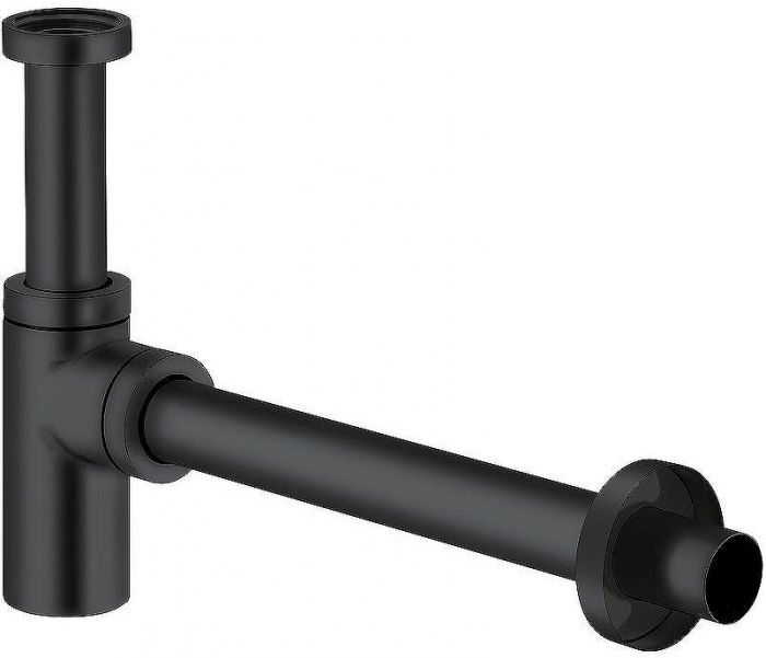 Сифон для раковины Kludi 1002039-00 Черный матовый