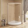 Душевой уголок Radomir 90x90 1-03-1-0-0-0010 с поддоном профиль Белый стекло прозрачное Душевой уголок Radomir 90x90 1-03-1-0-0-0010 с поддоном профиль Белый стекло прозрачное