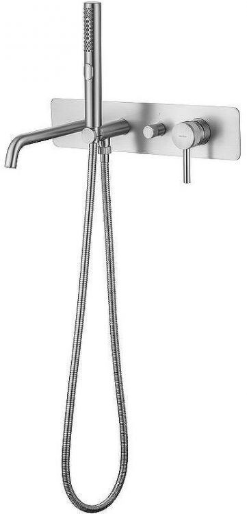 Смеситель для ванны Allen Brau Priority 5.31A06-BN Никель брашированный