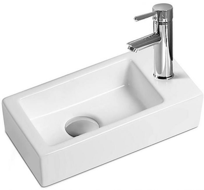 Раковина SantiLine 37 SL-2010L Белая