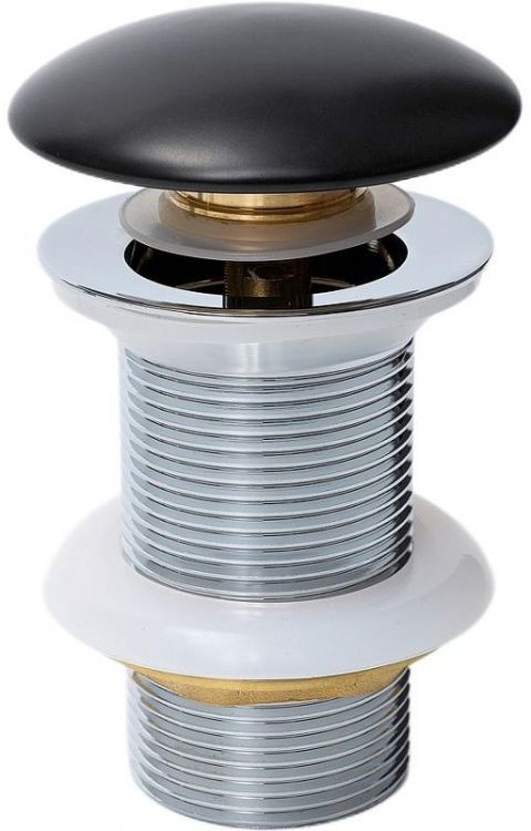 Донный клапан Gid Minucia Blm100 74402K Click-clack цвет Черный матовый