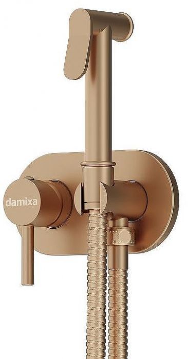 Гигиенический душ со смесителем Damixa RedBlu Option 214000000 Бронза