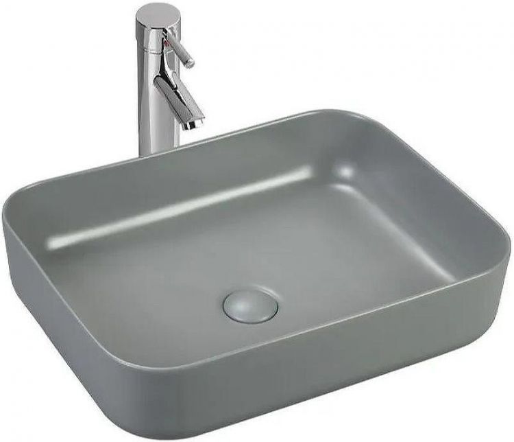 Раковина-чаша Sintesi 50 SIN-LVB-APP-409GM Серая матовая
