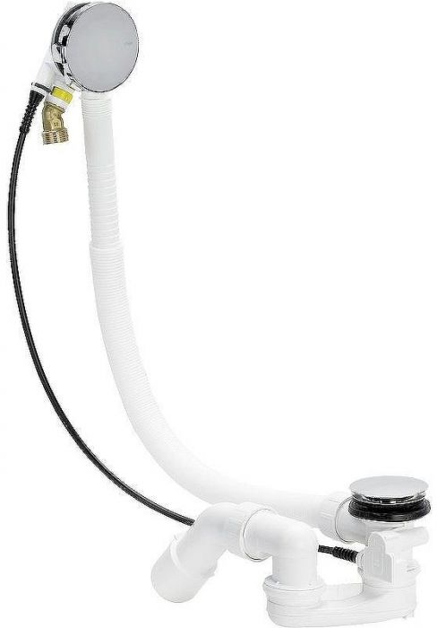 Слив-перелив Viega Simplex Trio 616642 728014 полуавтомат с наливом Хром