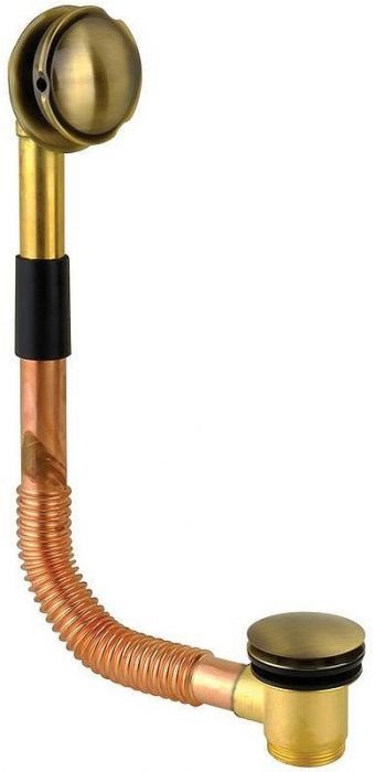 Слив-перелив Veragio Sbortis VR.SBR-8331.BR click-clack Бронза