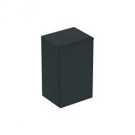 Боковой шкафчик Geberit Smyle Square низкий с одной дверцей правый, темно-серый матовый [500.359.JK.1]