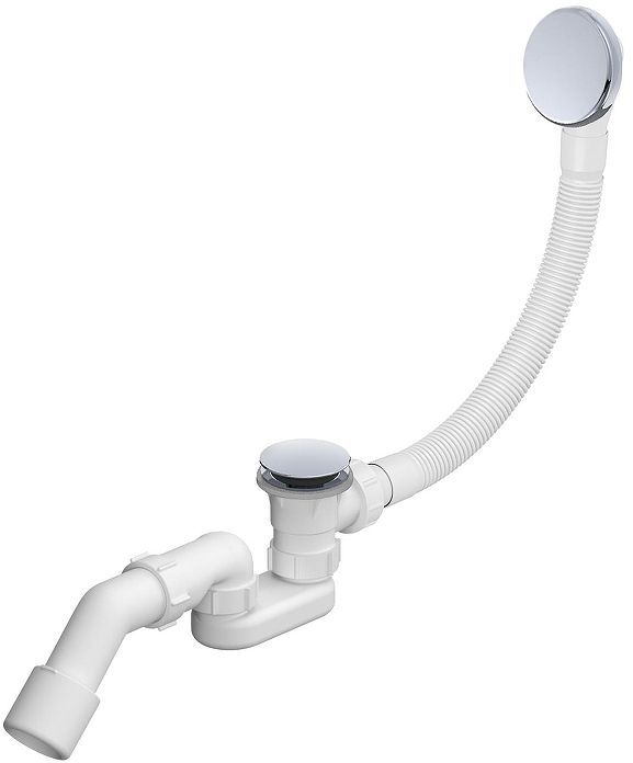 Слив-перелив Wellsee Useful Extras 231911000 click-clack цвет Хром